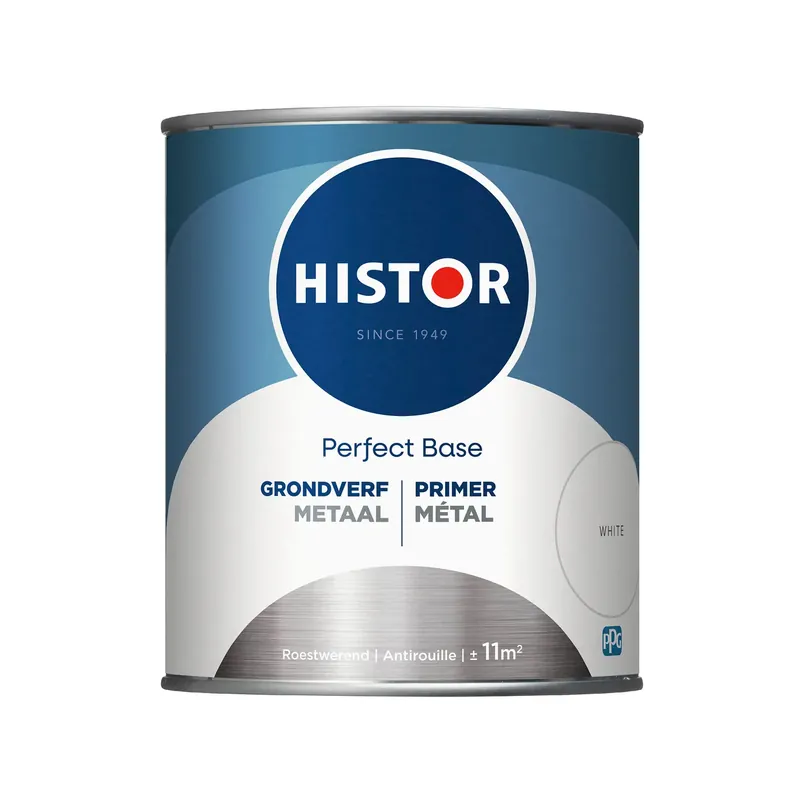 Histor Perfect Base Grondverf - Metaal - Wit Korting