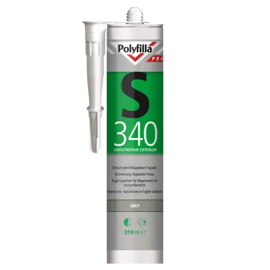 Polyfilla Pro S340 Buitenvoeg Reparatiepasta - Grey Hete Deal