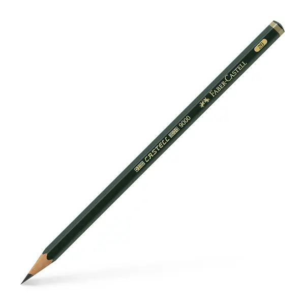 Direct Beschikbaar Faber Castell Potlood 9000 - 2B