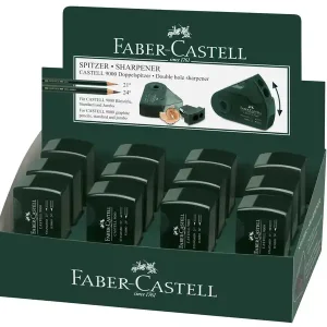 Faber Castell puntenslijper "Sleeve" groen Tijdelijk Beschikbaar