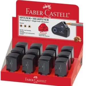 Beperkt Aanbod Faber Castell puntenslijper "Sleeve" Mini enkel zwart