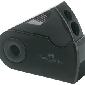 Tijdelijk Beschikbaar Faber Castell puntenslijper "Sleeve" zwart 2-gaats