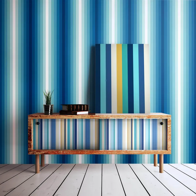 Ohpopsi So Stripey - STR50119W - Rainbow Bloc Cobolt Mix Snelle Levering
