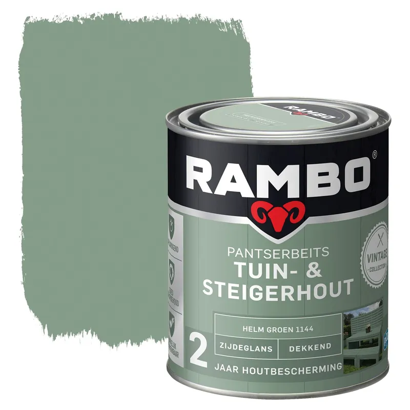 Rambo Tuin- & Steigerhout - Helm Groen 1144 Tijdelijk Beschikbaar