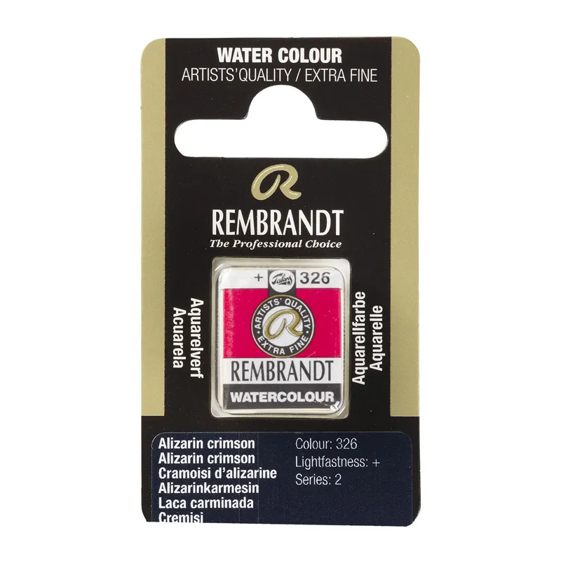 Favoriet Rembrandt Aquarelverf Napje - Alizarin Crimson #326