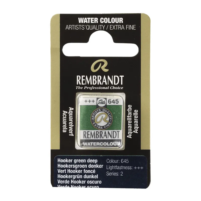 Rembrandt Aquarelverf Napje - Hookersgroen Donker #645 Bestseller