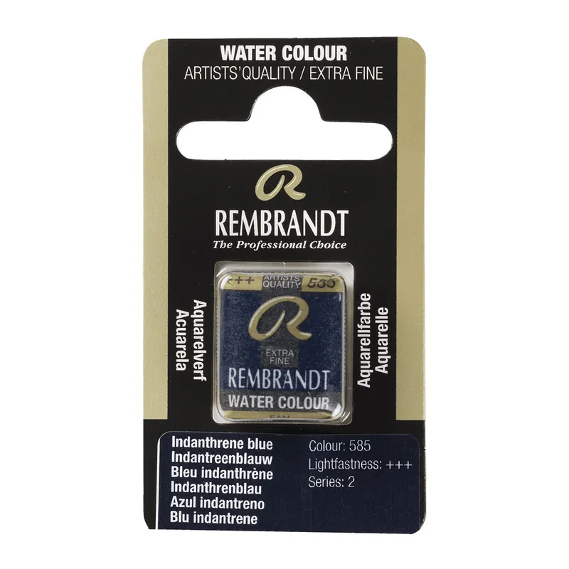 Rembrandt Aquarelverf Napje - Indantreenblauw #585 Favoriet