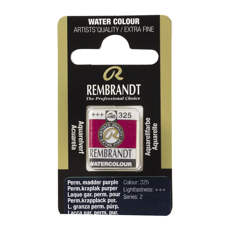 Koop Vandaag Rembrandt Aquarelverf Napje - Permanentkraplak Purper #325