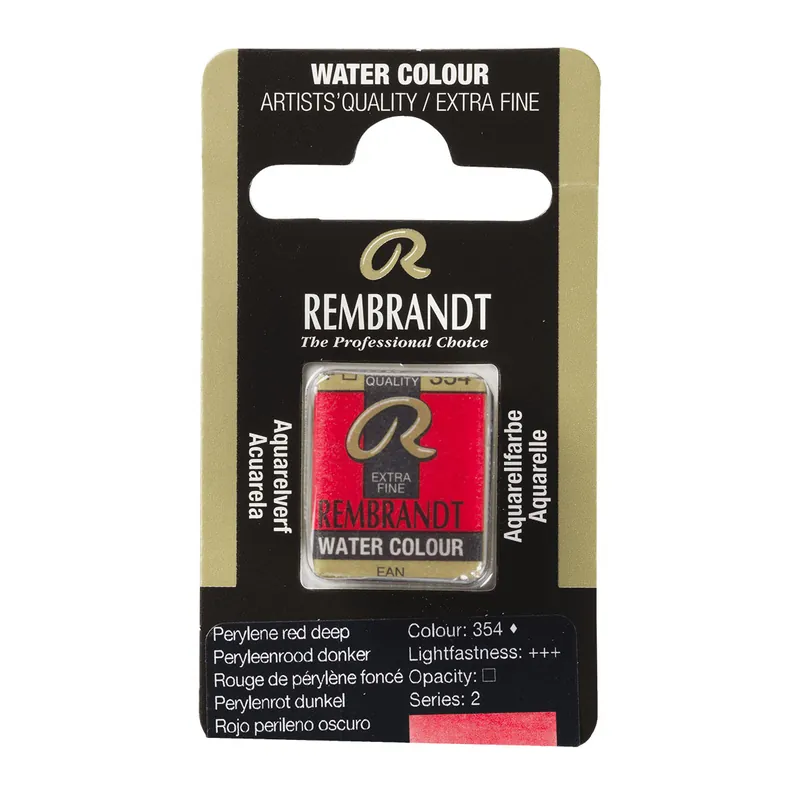 Koop Online Rembrandt Aquarelverf Napje - Peryleenrood Donker #354