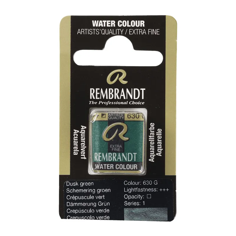 Veilige Betaling Rembrandt Aquarelverf Napje - Schemering Groen #630