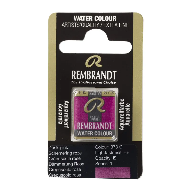 Rembrandt Aquarelverf Napje - Schemering Roze #373 Seizoensaanbieding