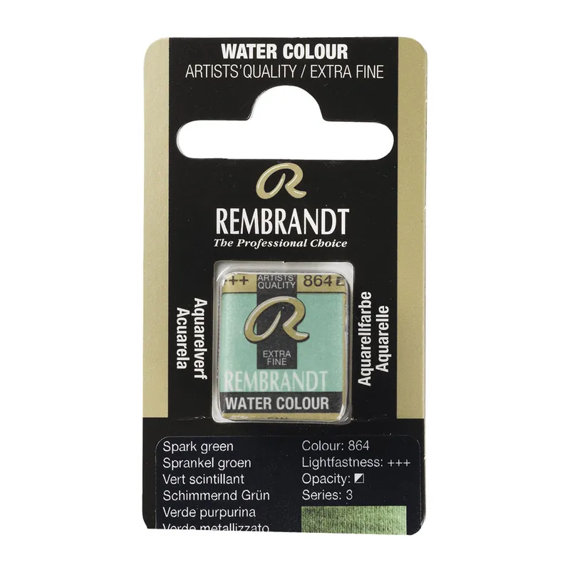 Rembrandt Aquarelverf Napje - Sprankel Groen #864 Dagaanbieding