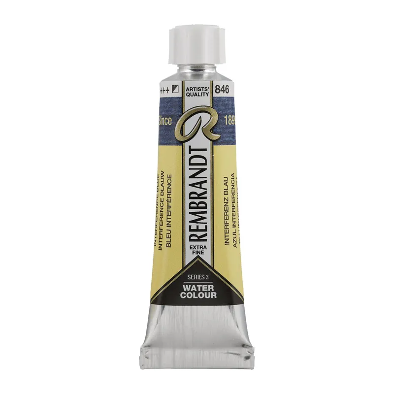 Merkproduct Rembrandt Aquarelverf Tube 10 ml - Interference Blauw #846