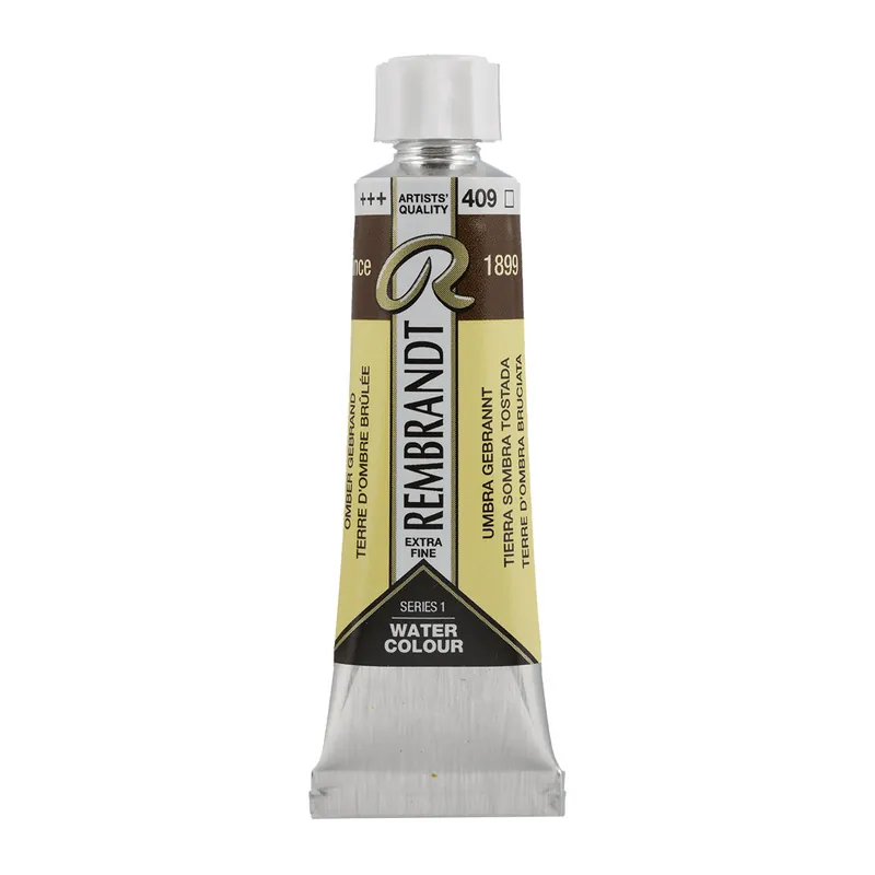 Dagaanbieding Rembrandt Aquarelverf Tube 10 ml - Omber Gebrand #409