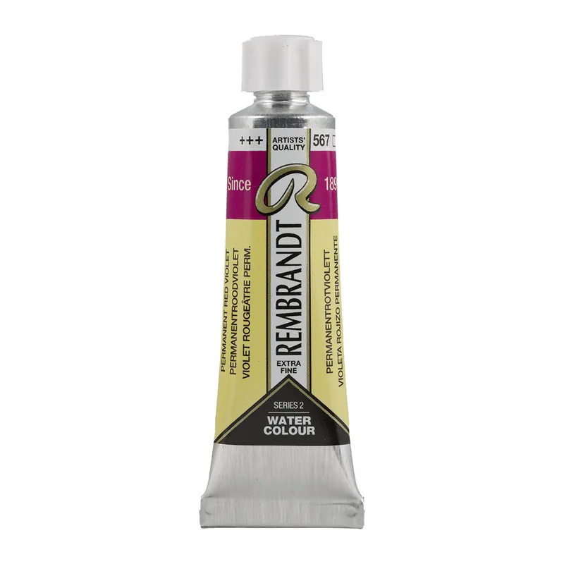 Betaalbaar Rembrandt Aquarelverf Tube 10 ml - Permanentroodviolet #567