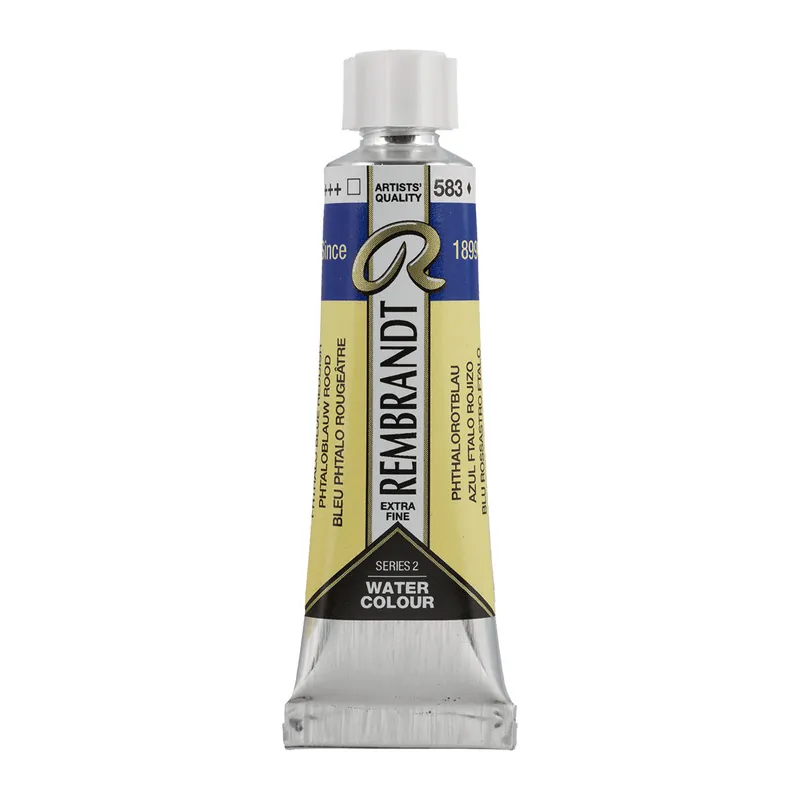 Rembrandt Aquarelverf Tube 10 ml - Phtaloblauw Rood #583 Laatste Versie