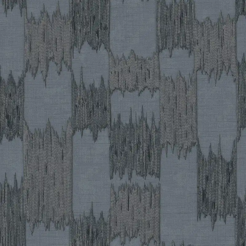 Snelle Levering Dutch Renaissance 2 - RE521036 - Textured loom black/cobalt