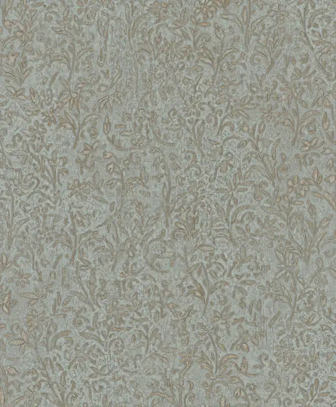 Premium Marburg Ritus Behang met klein bladeren motief - 35532