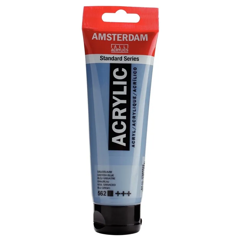 Dagaanbieding Royal Talens Amsterdam Acrylverf 120 ml - Grijsblauw 562