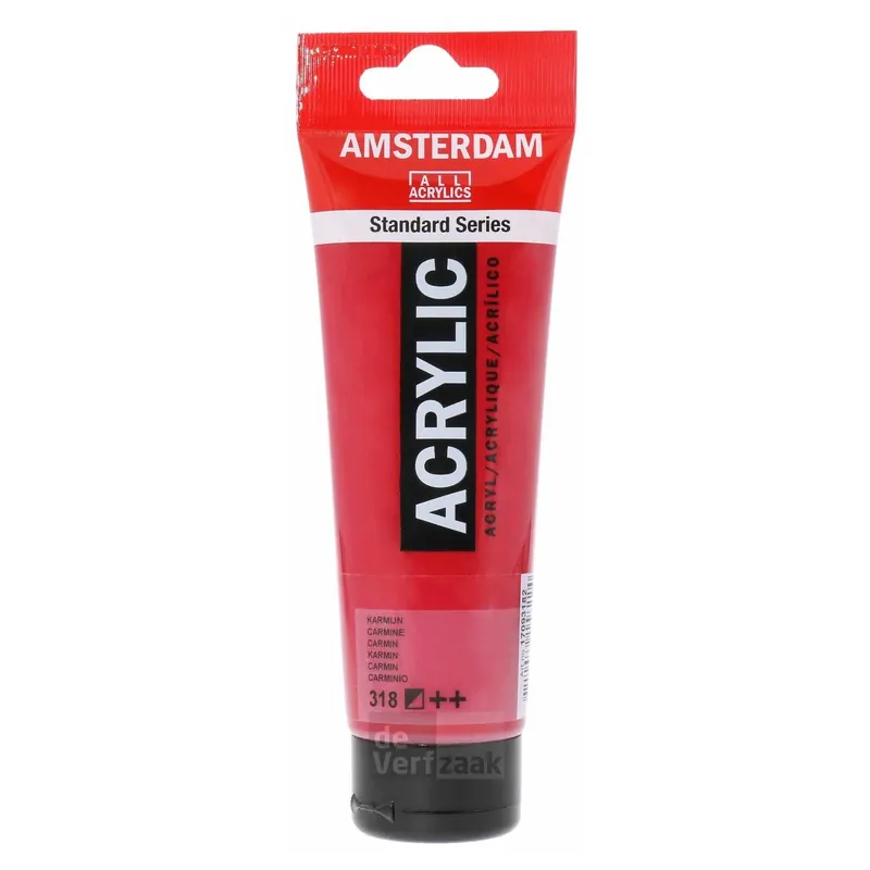 Korting Royal Talens Amsterdam Acrylverf 120 ml - Karmijn 318