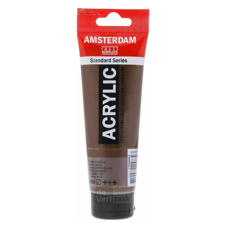 Royal Talens Amsterdam Acrylverf 120 ml - Omber Gebrand 409 Betaalbaar