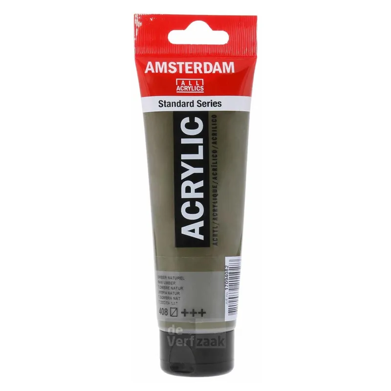 Royal Talens Amsterdam Acrylverf 120 ml - Omber Naturel 408 Meest Verkocht