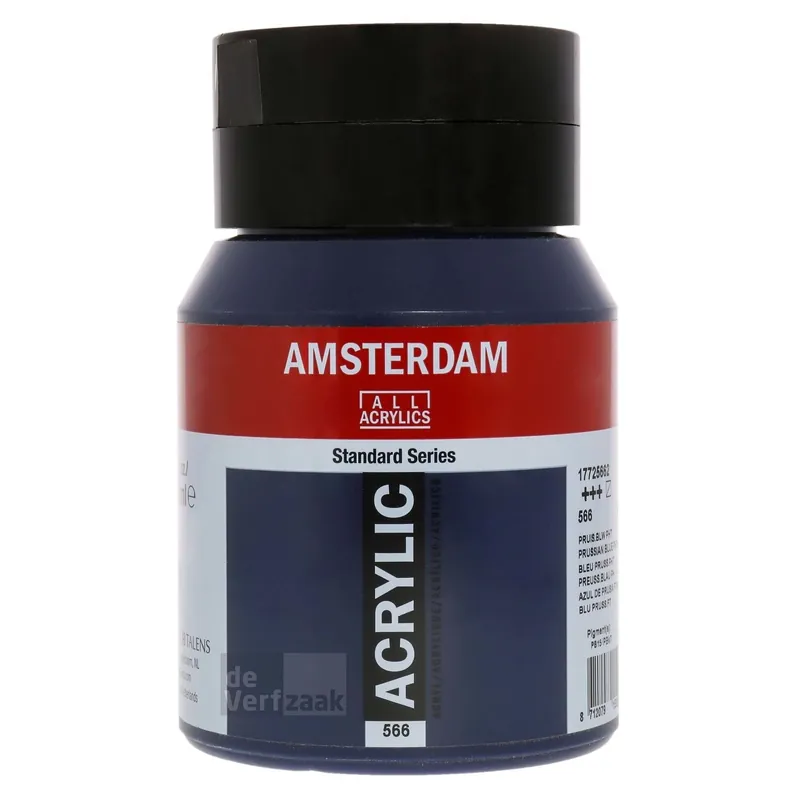 Alleen Vandaag Royal Talens Amsterdam Acrylverf 500 ml - Pruisischblauw 566