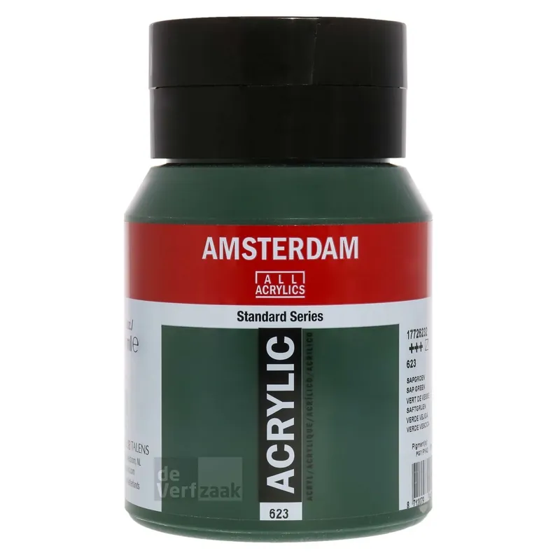 Laatste Kans Royal Talens Amsterdam Acrylverf 500 ml - Sapgroen 623