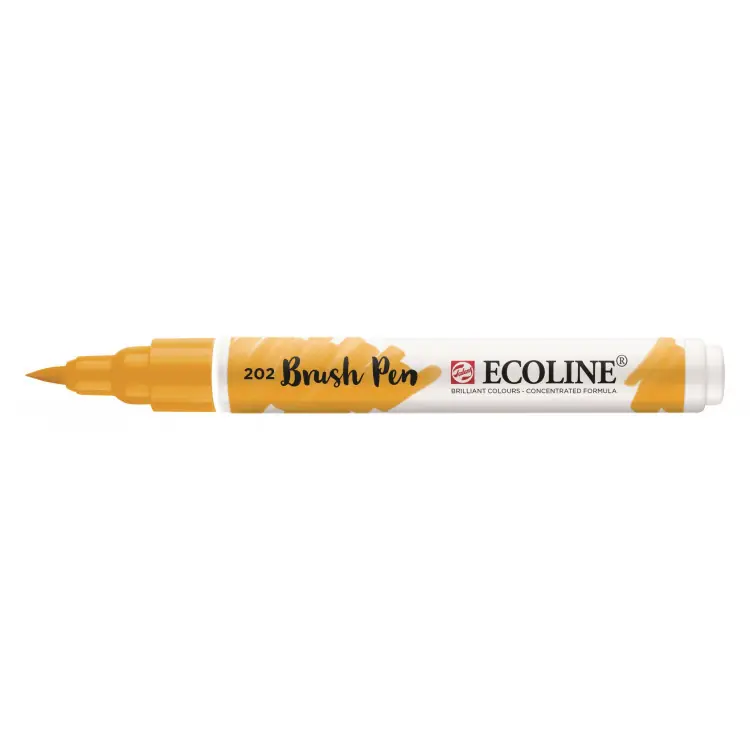 Bestel Nu Royal Talens Ecoline Brushpen Donkergeel