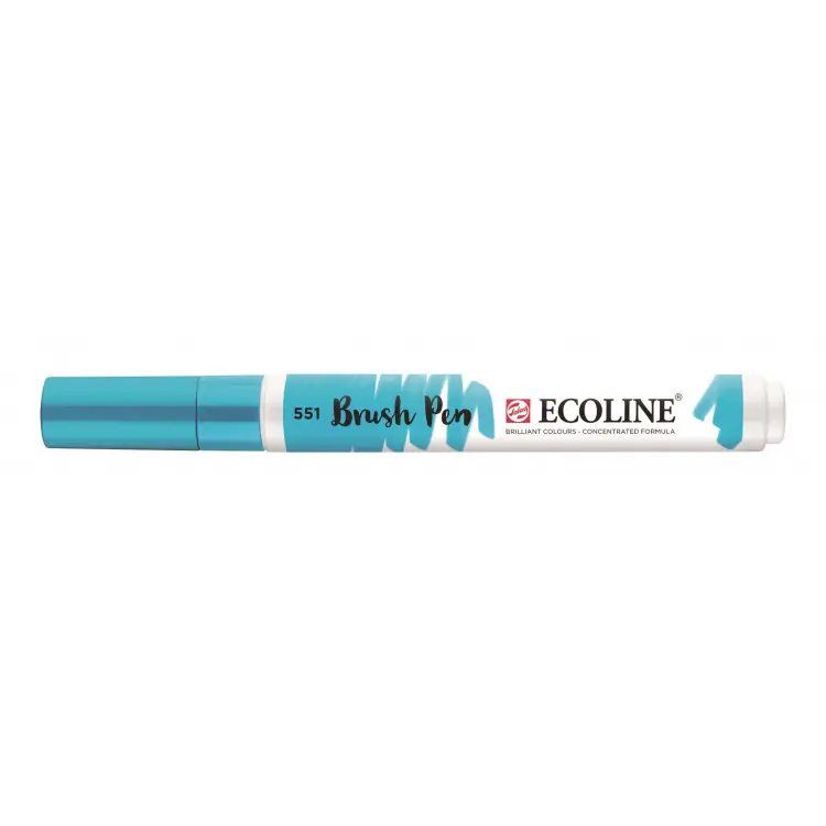 Tijdelijk Beschikbaar Royal Talens Ecoline Brushpen Hemelsblauw Licht