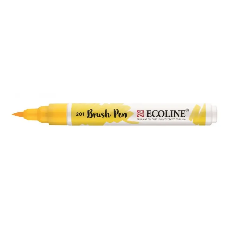 Beperkt Aanbod Royal Talens Ecoline Brushpen Lichtgeel