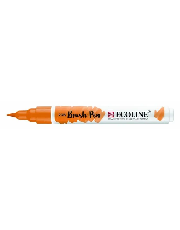 Koop Vandaag Royal Talens Ecoline Brushpen Lichtoranje