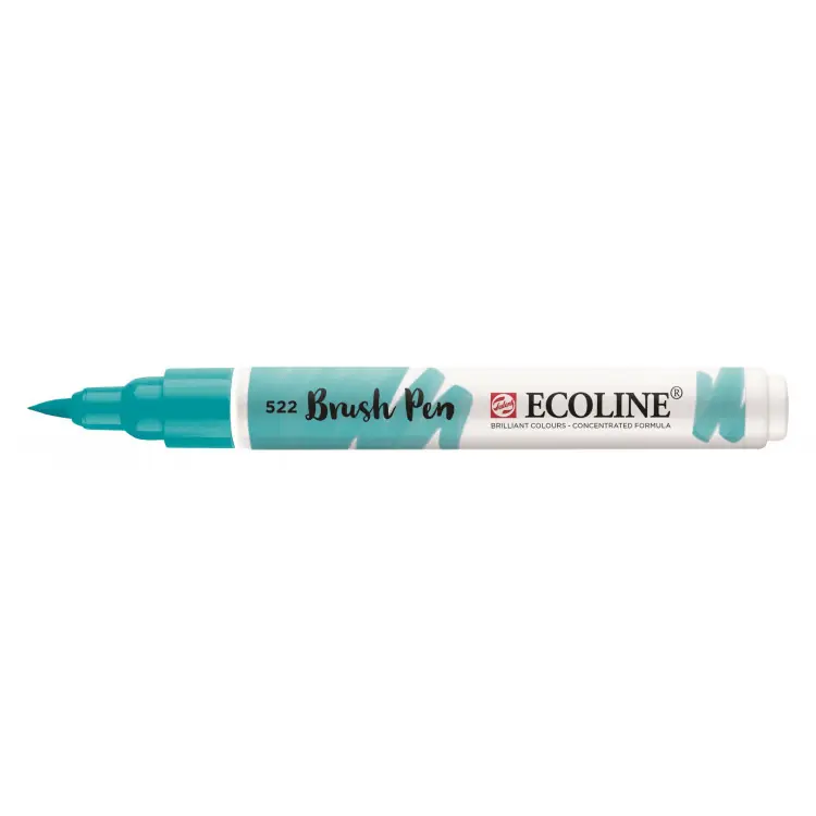 Royal Talens Ecoline Brushpen Turkooisblauw Beperkte Voorraad