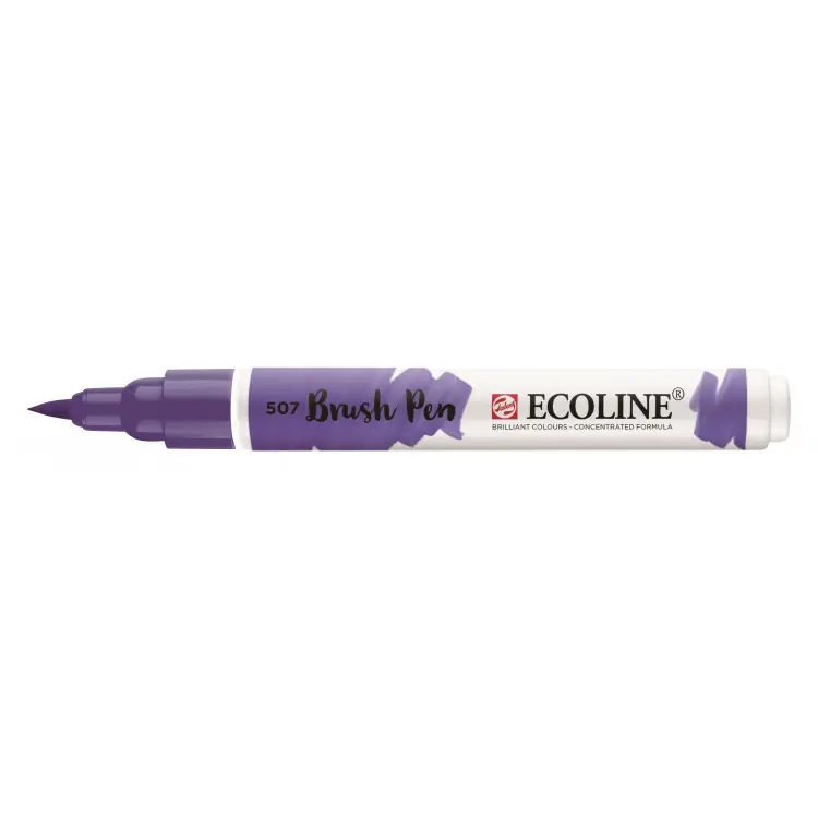 Royal Talens Ecoline Brushpen Ultramarijn Violet Direct Beschikbaar