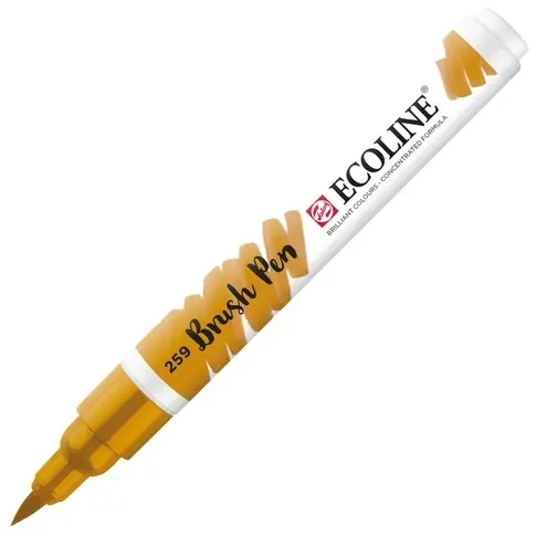 Laatste Versie Royal Talens Ecoline Brushpen Zandgeel