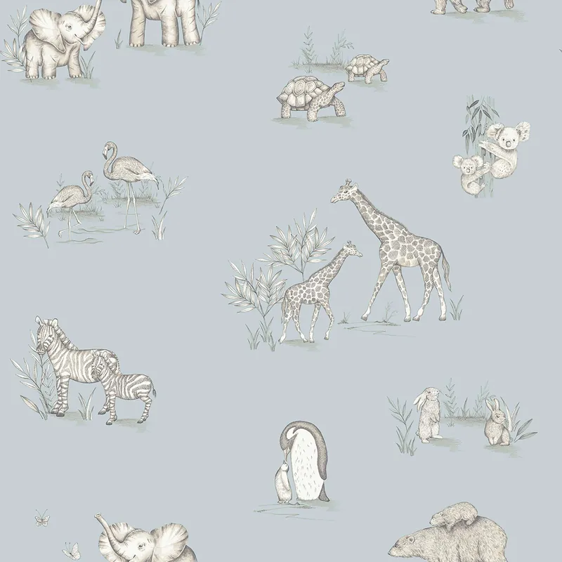 Voordeelprijs Dutch First Class World of Imagination - DL27551 - Safari Babies Blue