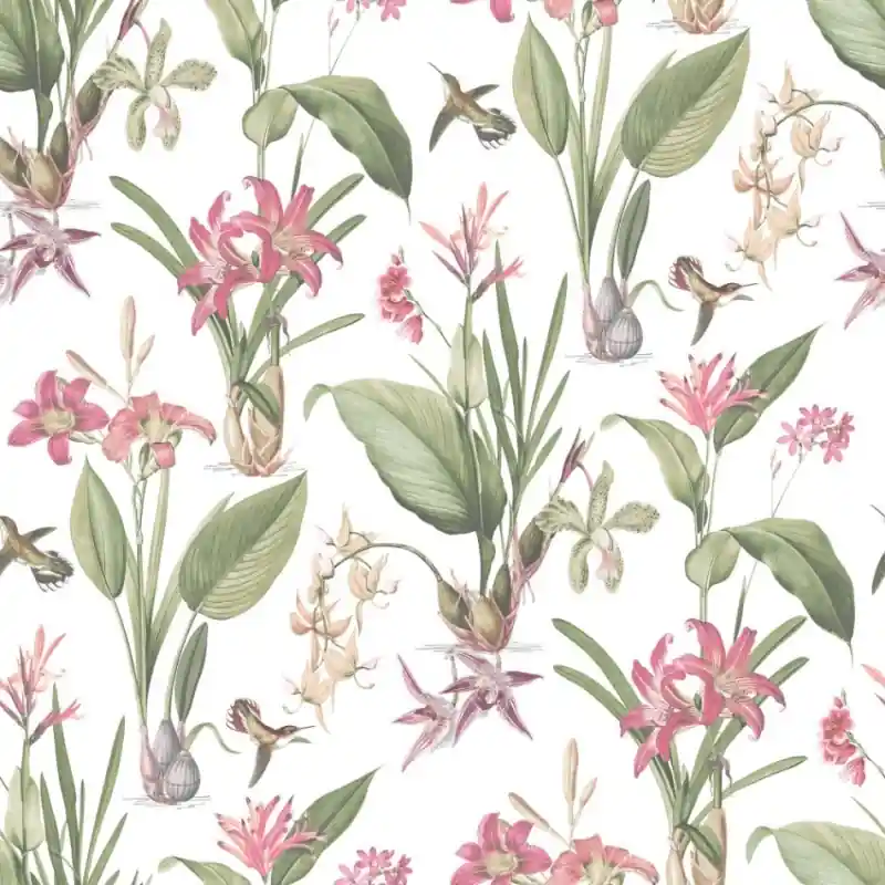 Rechtstreeks Van De Fabrikant Noordwand Secret Garden Behang met bloemen G78506