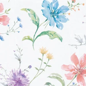 Marburg Shades Behang met grote bloemen - 32454 Voordeelprijs