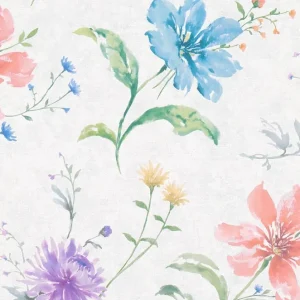 Marburg Shades Behang met grote bloemen - 32455 Bestseller