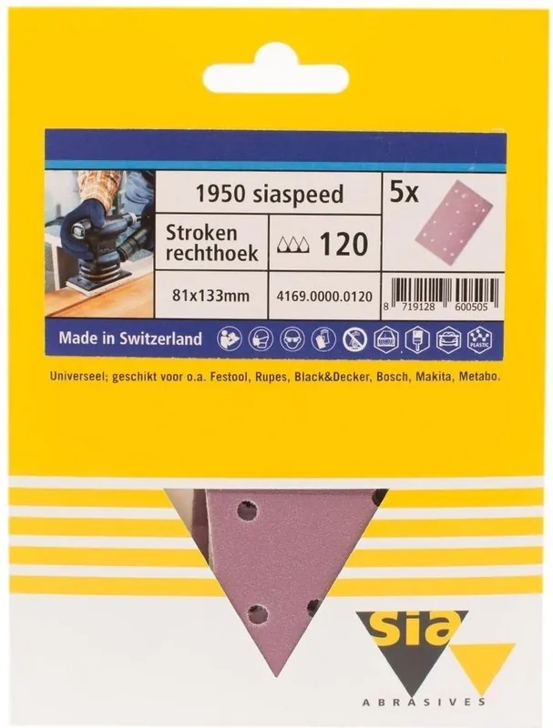 Express Levering Sia Siaspeed Strook 81x133mm - 5 Stuks