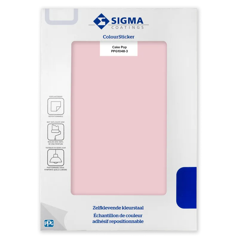 Hete Deal Sigma ColourSticker - Cake Pop 1048-3