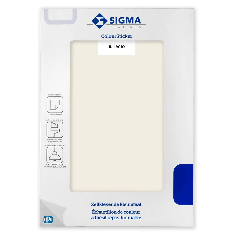Finale Uitverkoop Sigma ColourSticker - RAL 9010