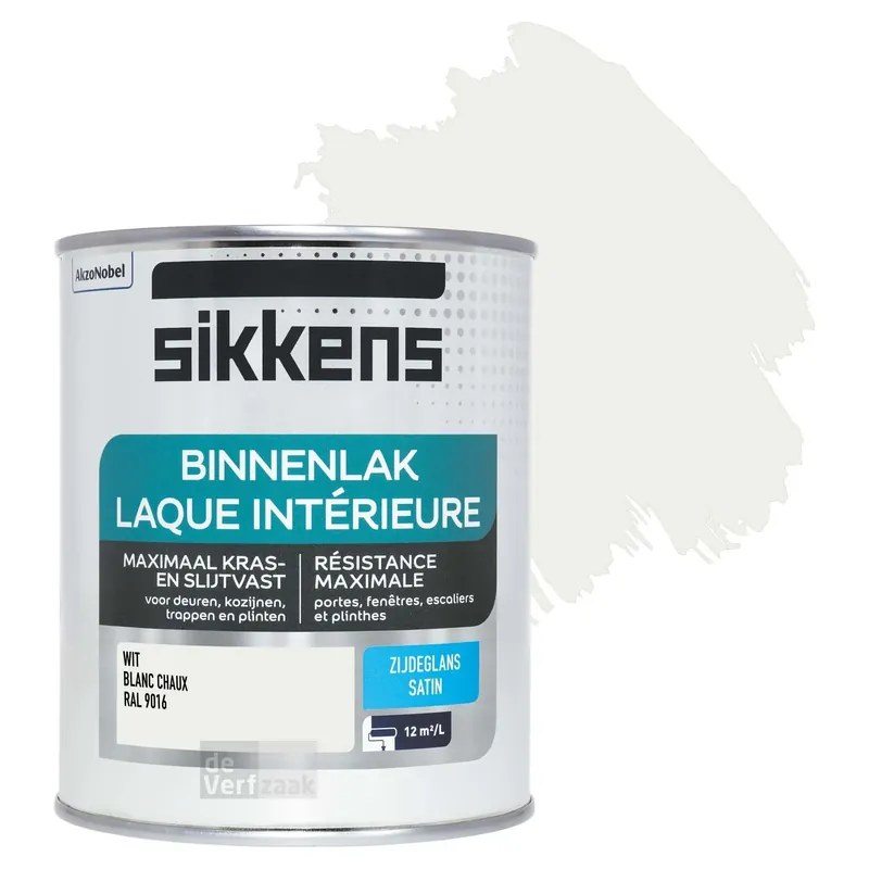 Sikkens Binnenlak Zijdeglans - RAL 9016 Koop Vandaag
