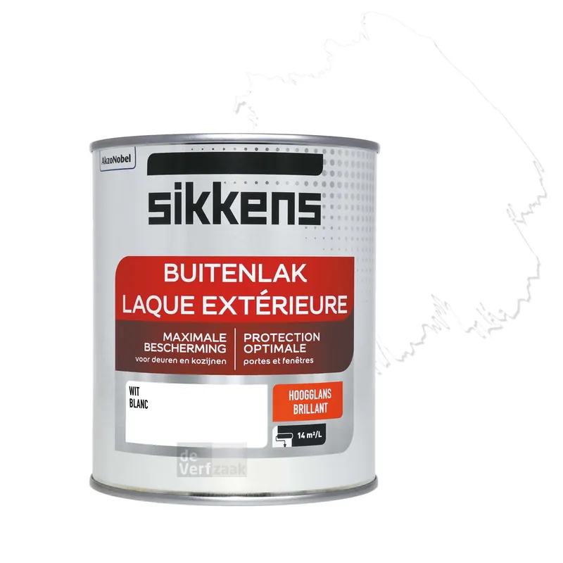 Sikkens Buitenlak Hoogglans - Wit Bestseller
