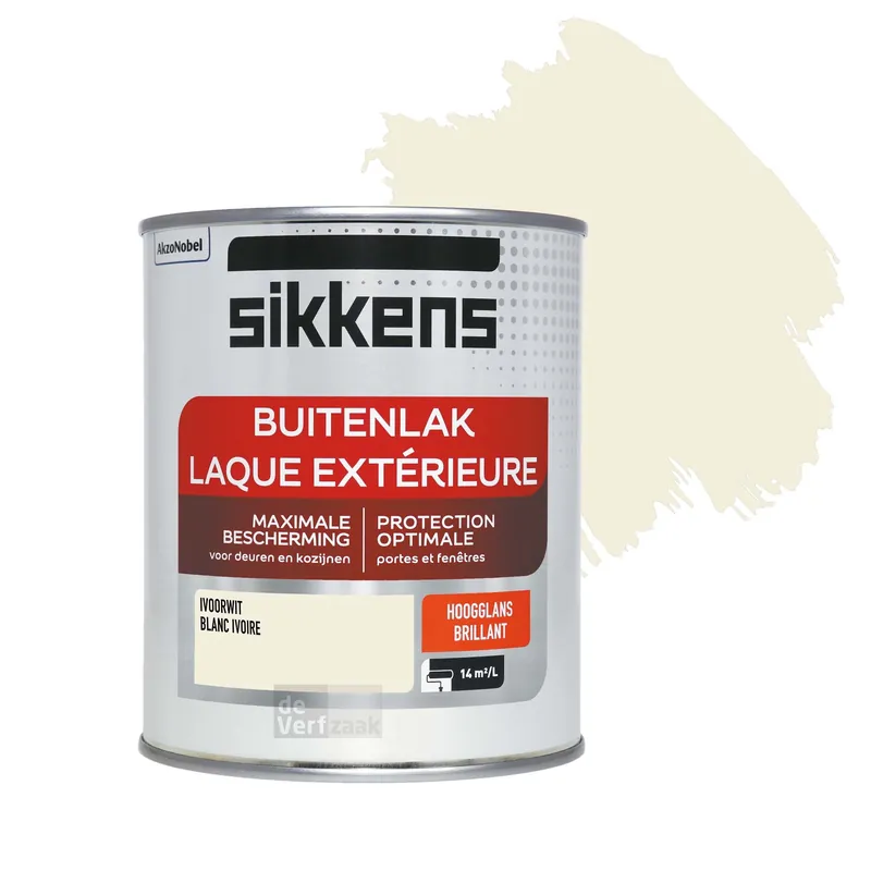 Express Levering Sikkens Buitenlak Hoogglans - Ivoorwit