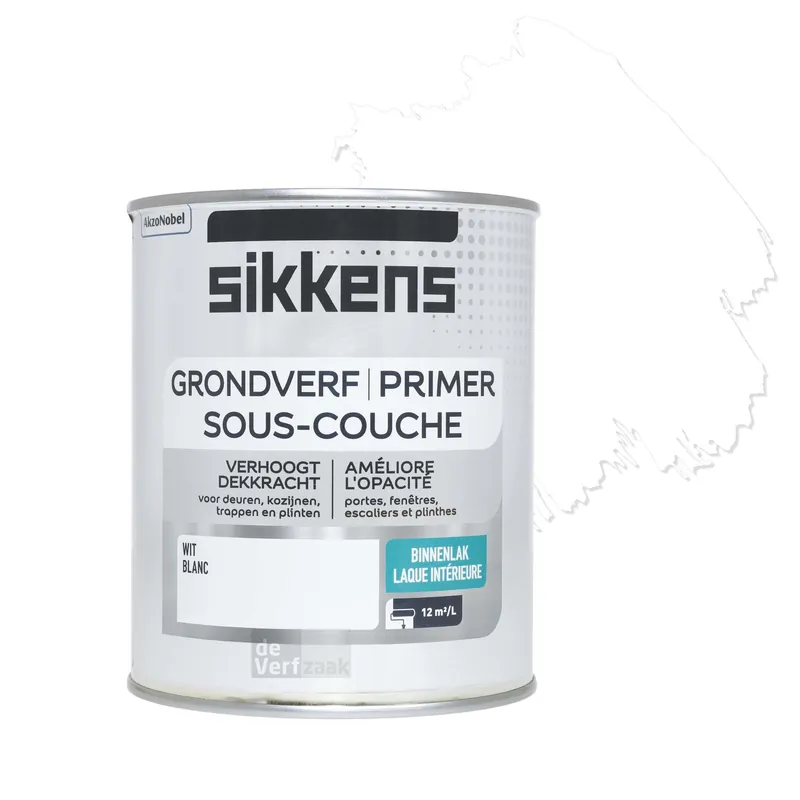 Sikkens Grondlak Binnenlak - Wit Exclusieve Aanbieding