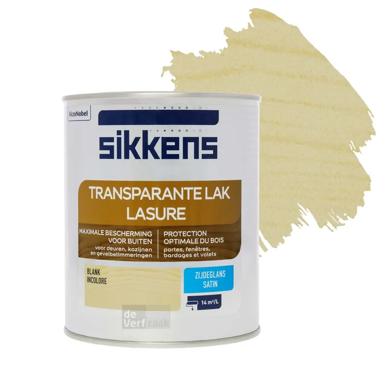 Goedkoop Sikkens Transparante Lak Zijdeglans - Blank