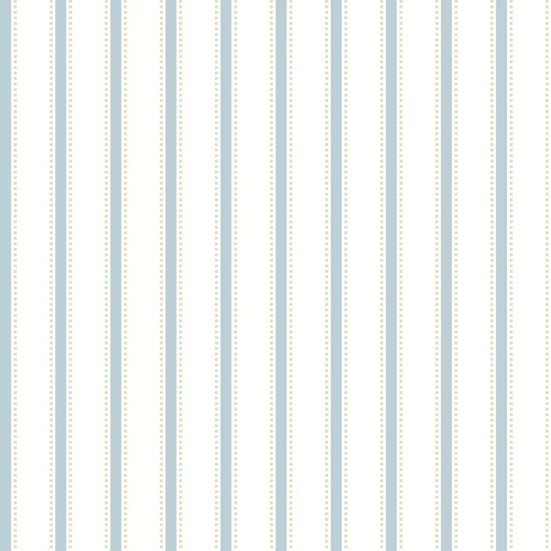 Ohpopsi Simply Stripes - Ticking Stripe Sky - SIS50118W Aanbieding