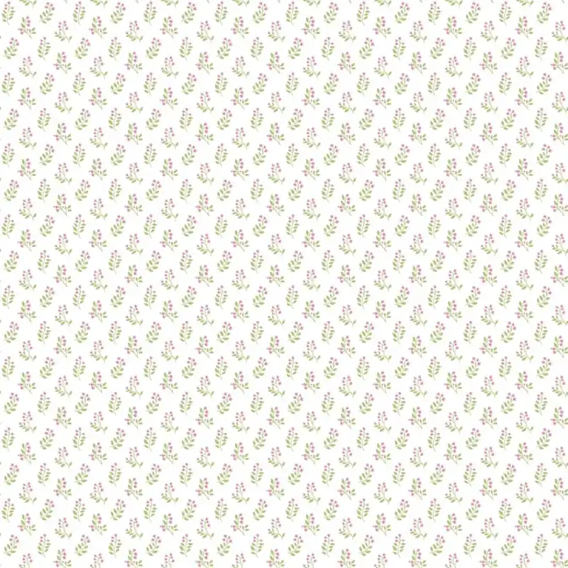 Laatste Kans Galerie Small Prints Behang met takjes en besjes print - G56710