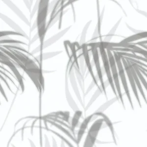 Laatste Kans Noordwand Smart Art Easy Fotobehang vervaagde palmbladeren 47210